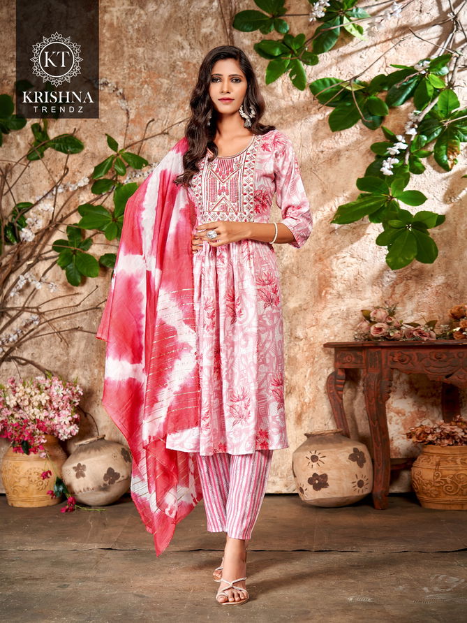 Deepika Vol 2 By Krishna Capsule Printed Kurti With Bottom Dupatta Wholesale Online
